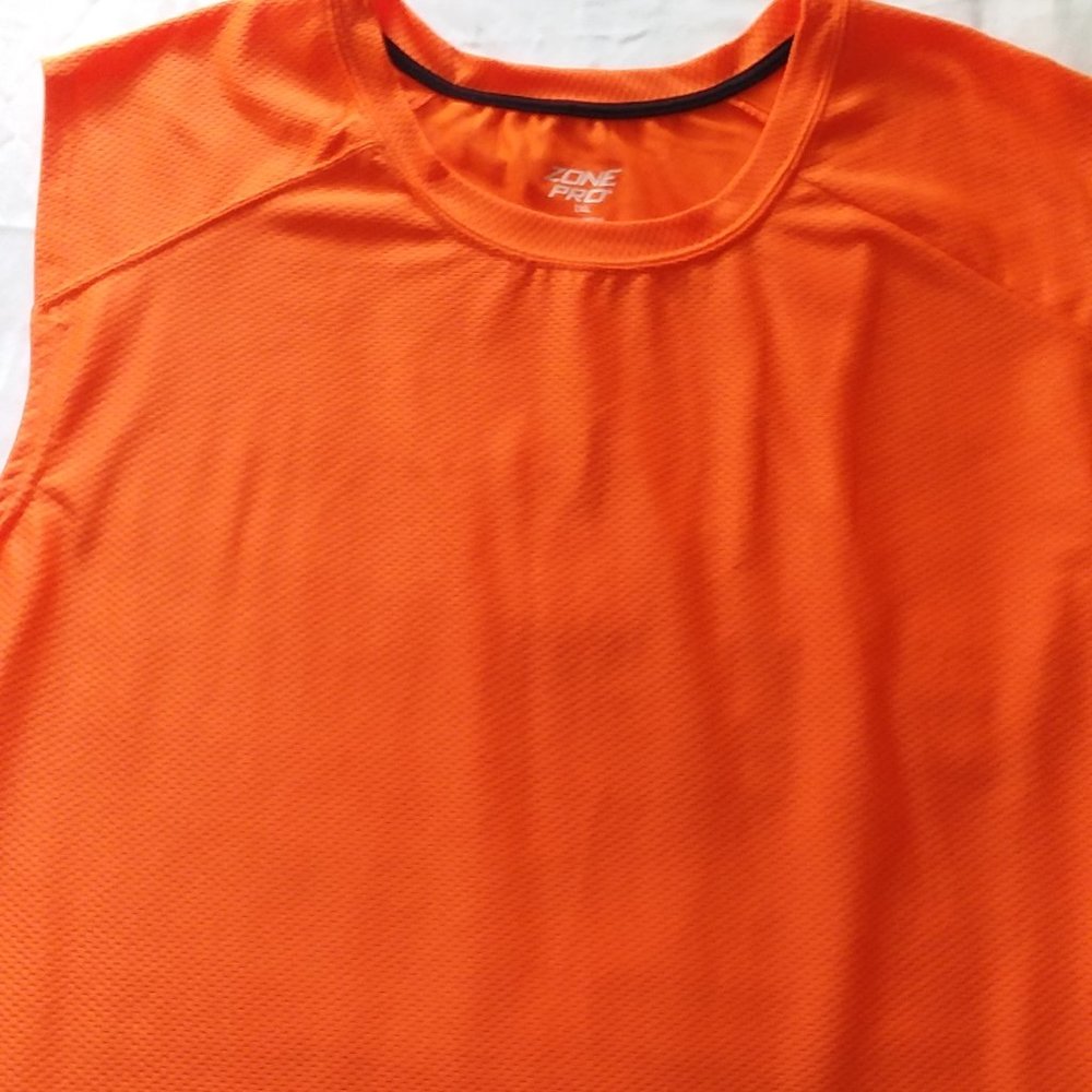 ZonePro Mesh Tee Sportswear, Neon Orange